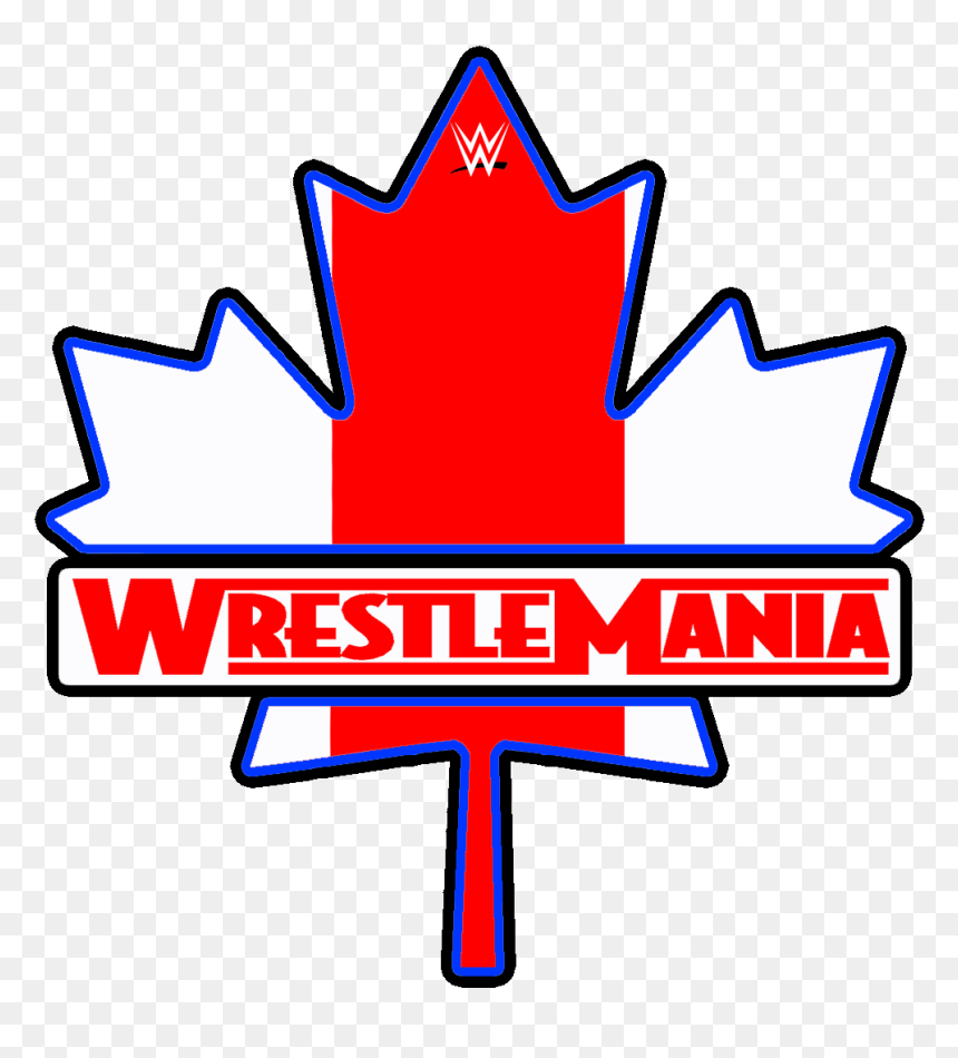 Maple Leaf Colouring Page, HD Png Download - wrestlemania png