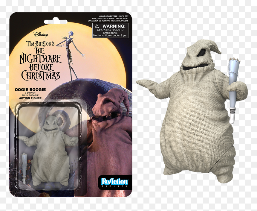 Nightmare Before Christmas Oogie Boogie Figure, HD Png Download - oogie boogie png