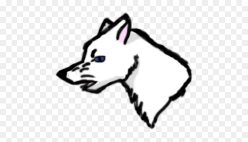 Line Art, HD Png Download - angry wolf png