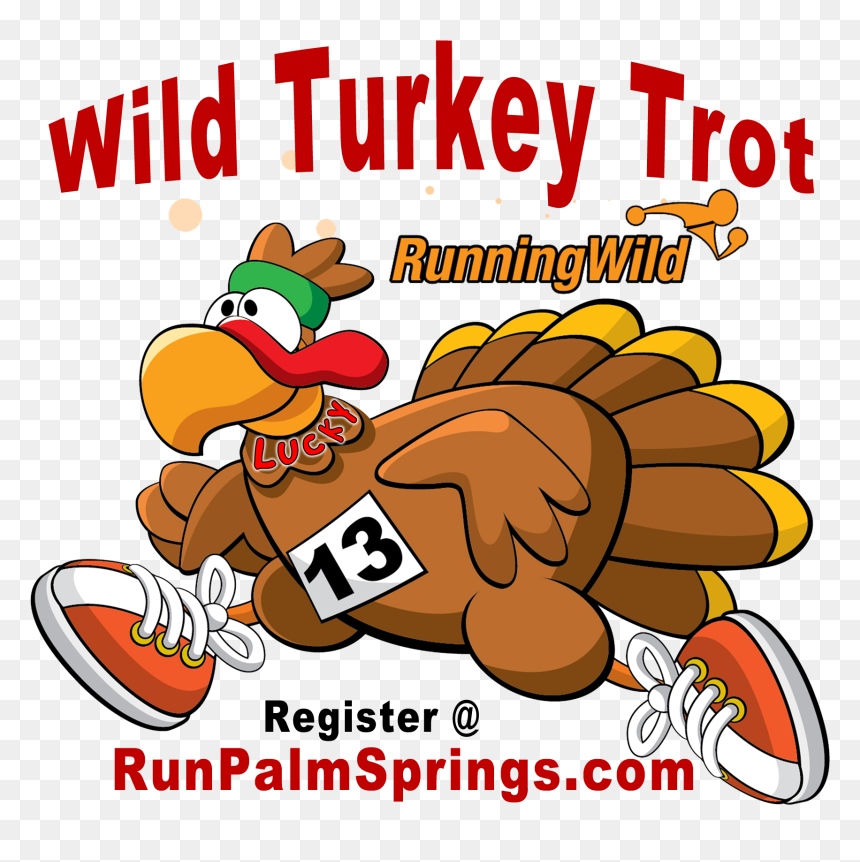 Turkey Trot, HD Png Download - wild turkey png
