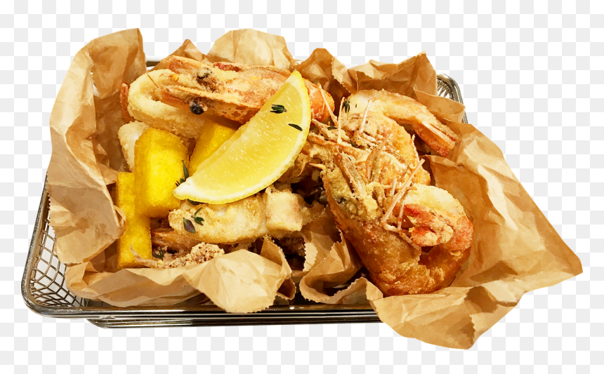 Fried Dishes, HD Png Download - fried shrimp png