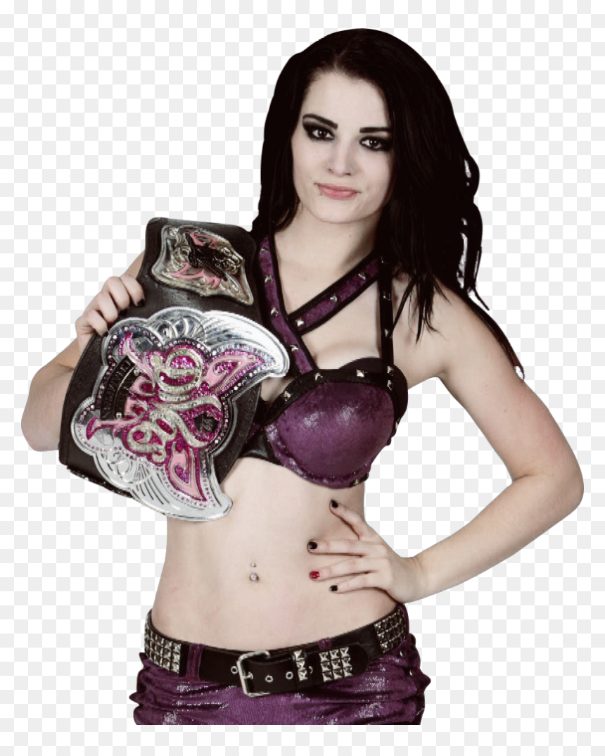 Paige Divas Champion Png, Transparent Png - paige wwe png