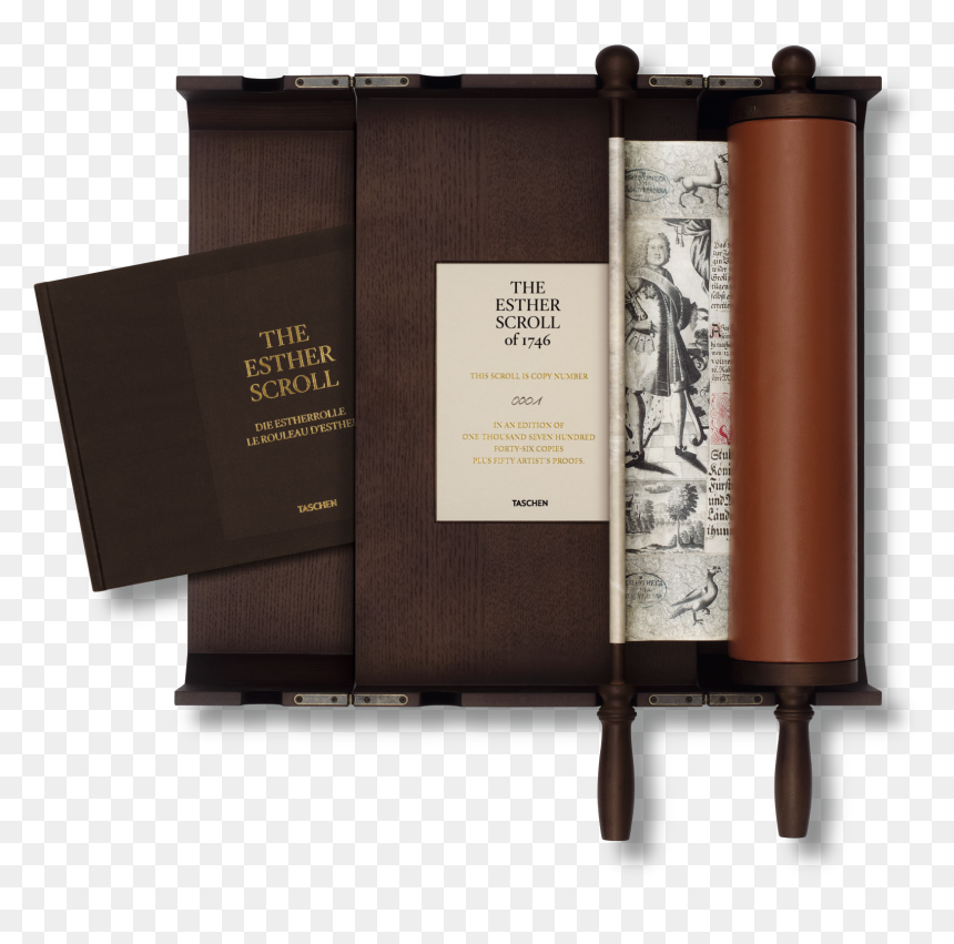 Book Of Esther Scroll, HD Png Download - scroll paper png