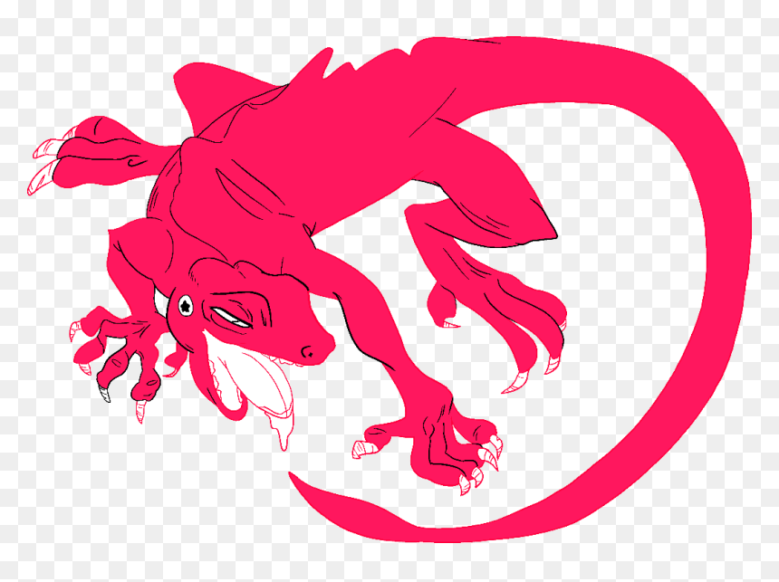 Illustration, HD Png Download - lizard tongue png