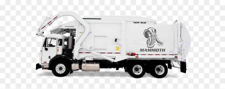 Trailer Truck, HD Png Download - garbage truck png