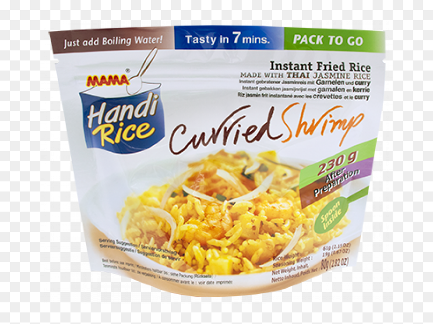 Instant Rice Mama, HD Png Download - fried shrimp png