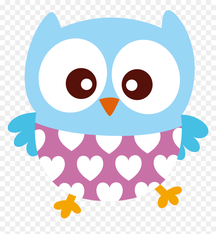 Corujinha Png Transparent, Png Download - pink owl png