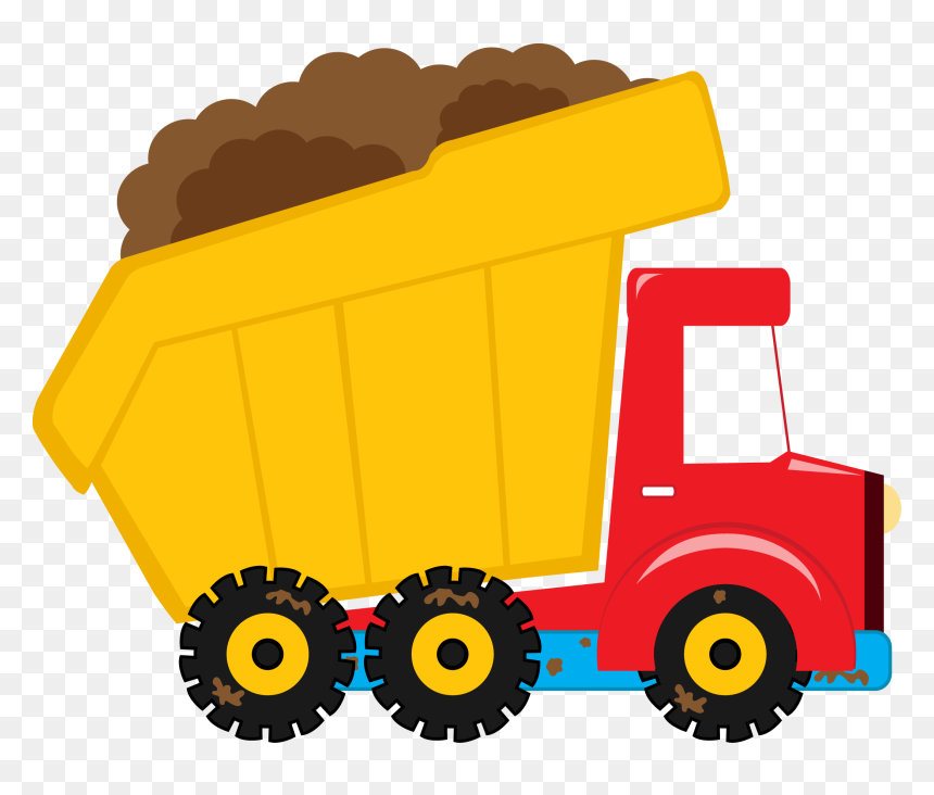 Dump Truck Clipart, HD Png Download - garbage truck png