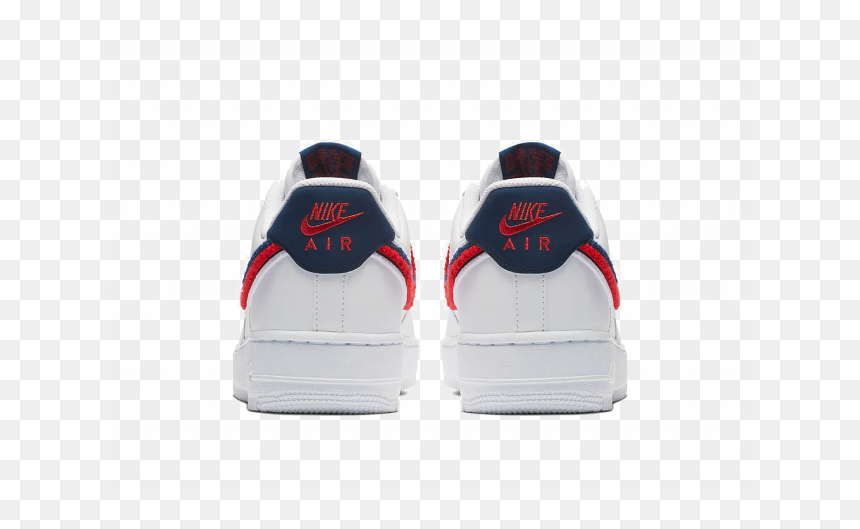 Air Force 1 Chenille Swooshes, HD Png Download - white nike swoosh png