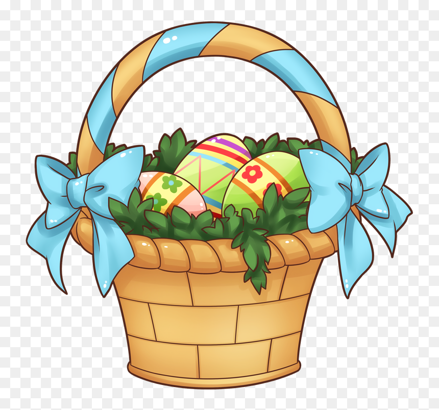 Free To Use Easter, HD Png Download - easter egg basket png