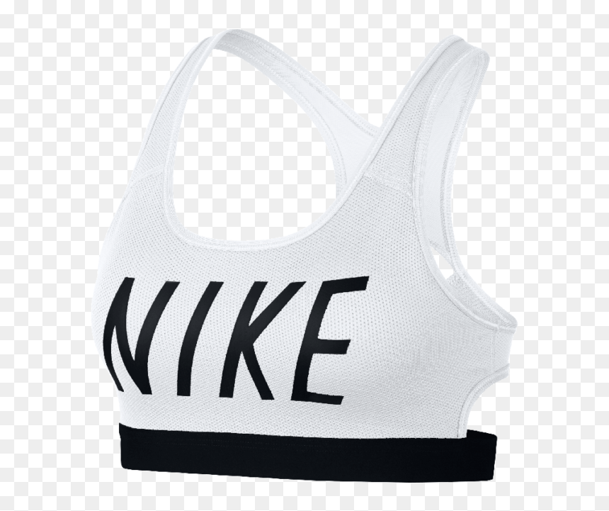 Brassiere, HD Png Download - white nike swoosh png