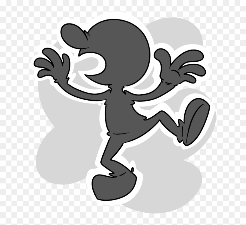Evolution Mr Game And Watch, HD Png Download - mr game and watch png