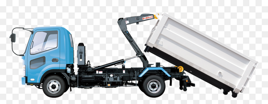 Detachable Truck, HD Png Download - garbage truck png