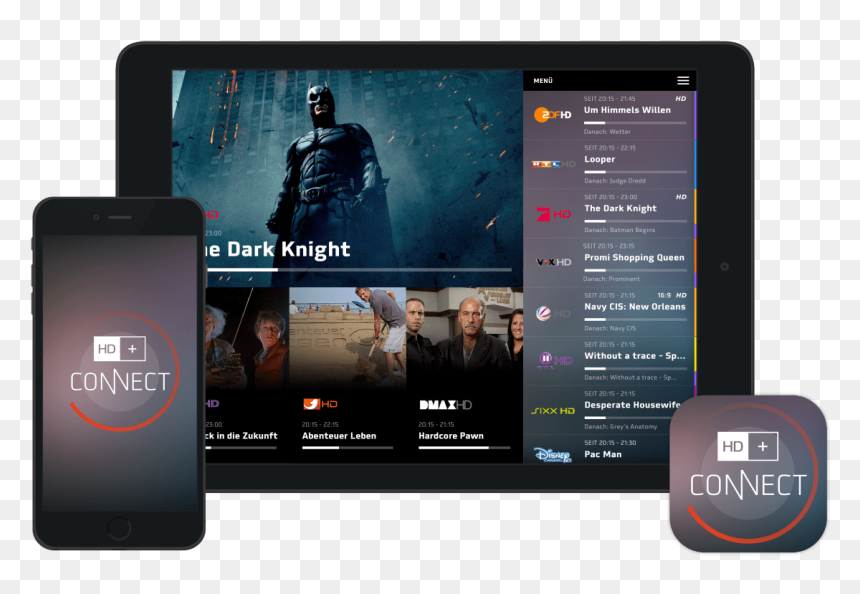 Multiscreen App, HD Png Download - batman begins png