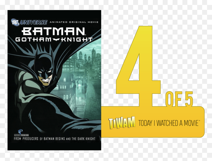 Batman Gotham Knight Cover, HD Png Download - batman begins png