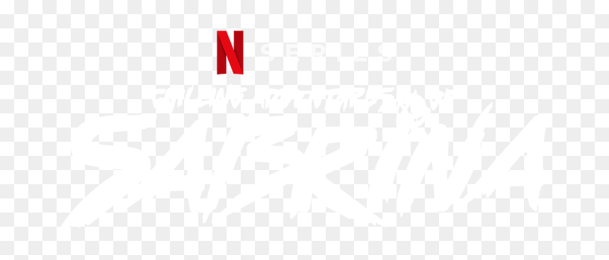 Chilling Adventures Of Sabrina - Chilling Adventures Of Sabrina Word, HD Png Download - netflix.png