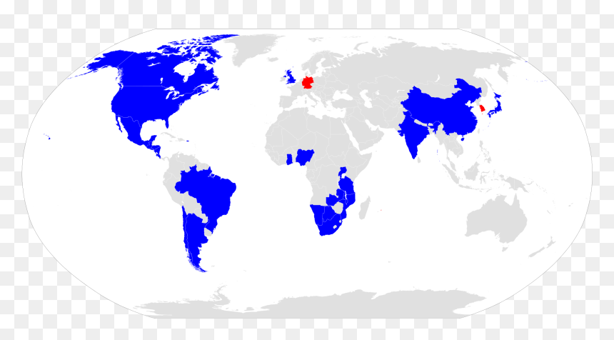 Thumb Image - Week Start Day Map, HD Png Download - worldwide png