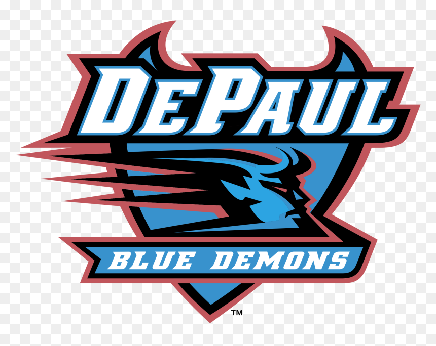 Depaul Blue Demons, HD Png Download - depaul logo png