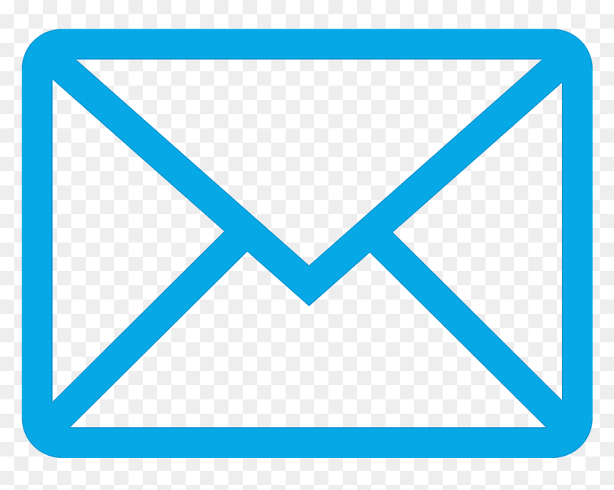 Mail Icon - Round White Email Png Icon, Transparent Png - invoice icon png