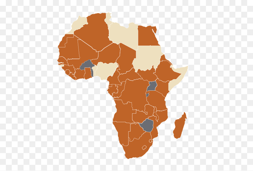 Africa On Map Transparent, HD Png Download - iron ore png
