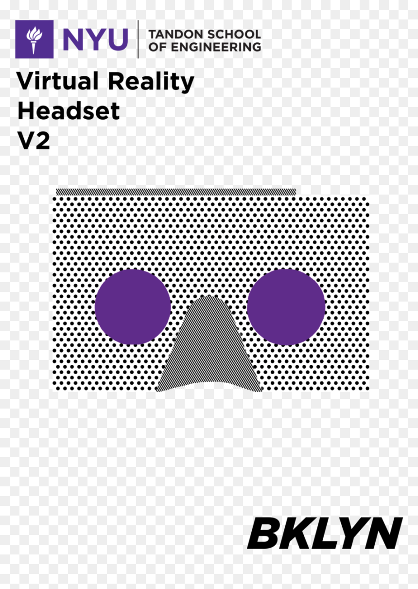 Nyu Vr Packaging V2 Front - Poster, HD Png Download - nyu png