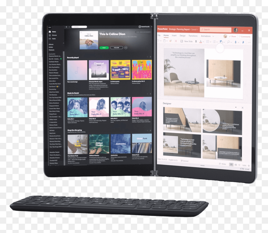 Microsoft Surface Neo Reviews - Microsoft Surface Duo Price, HD Png Download - microsoft surface png