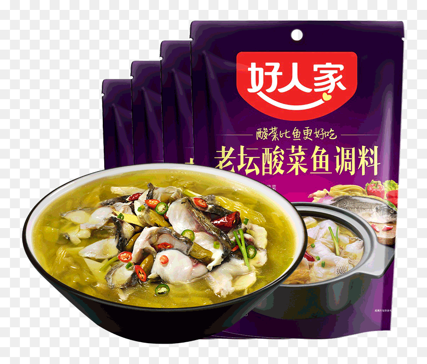 好 人家 酸菜 鱼, HD Png Download - kimchi png