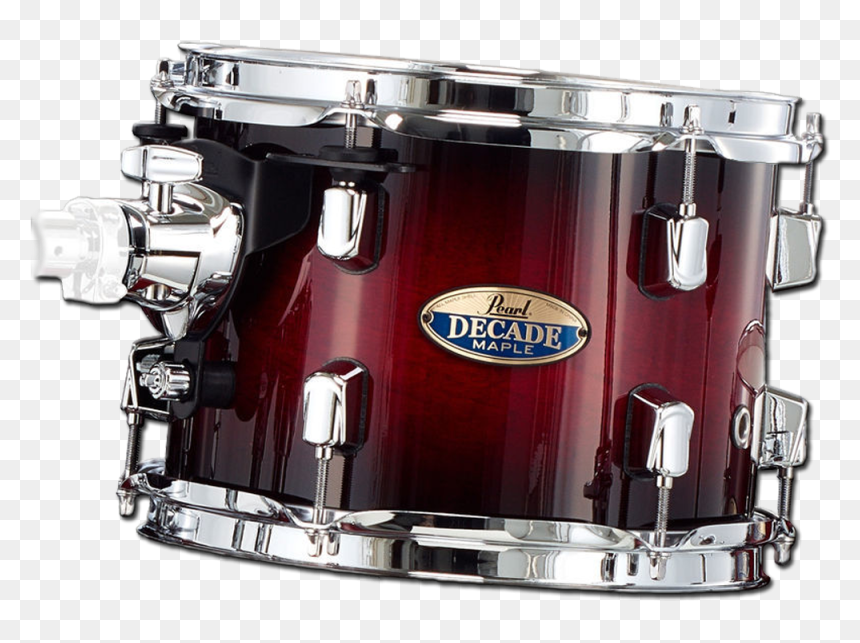 Bateria Pearl Decade Maple 10/12/14/20/14 Gloss Deep - Pearl Decade Maple Gross Deep Red Burst, HD Png Download - bateria png