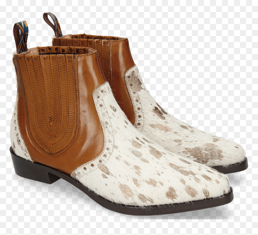 Ankle Boots Marlin 3 Hairon Jersey Metallic Brown White - Chelsea Boot, HD Png Download - marlin png
