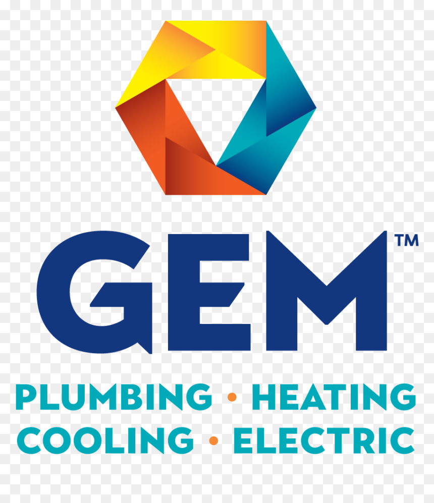 Gem Plumbing & Heating Logo - Graphic Design, HD Png Download - electrician png