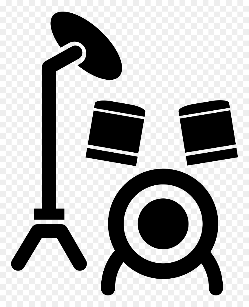 Drum Set Cartoon Variant Comments - Dibujos Animados Bateria, HD Png Download - bateria png