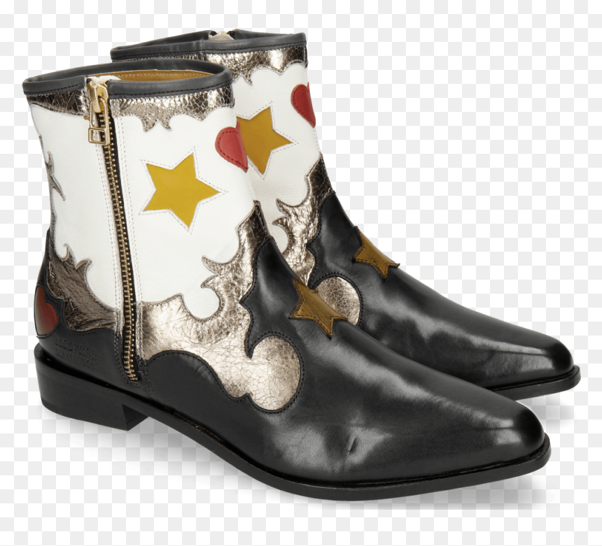 Ankle Boots Marlin 12 Black Crush Metal Gold Venice - Melvin Hamilton Marlin, HD Png Download - marlin png