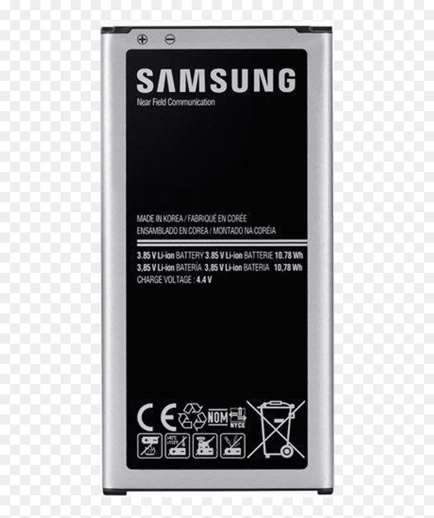 Samsung Oem 2800 Mah Standard Battery For Samsung Galaxy - Samsung S5 Original Battery, HD Png Download - bateria png