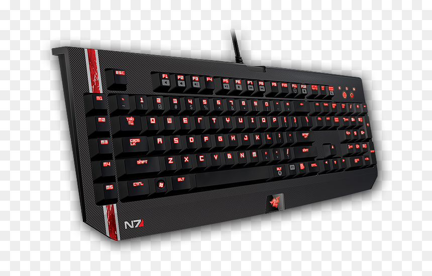 Razer Black Widow Ultimate, HD Png Download - mass effect reaper png