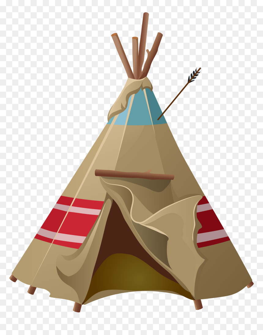 Clipart Tent Tee Pee, HD Png Download - pee png