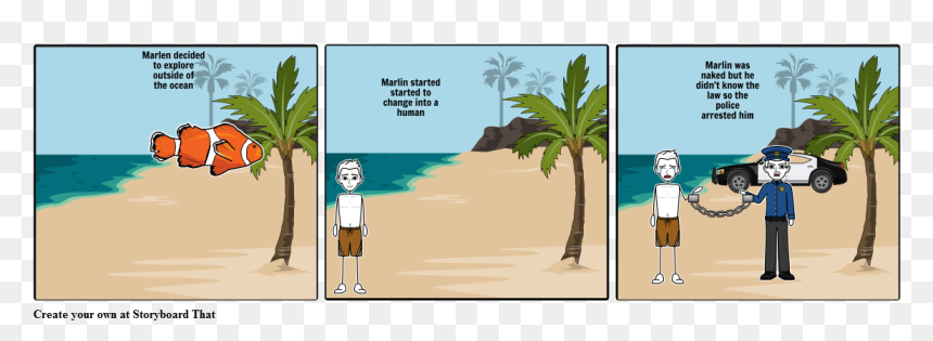 Sea Turtle Natural Selection Comic, HD Png Download - marlin png