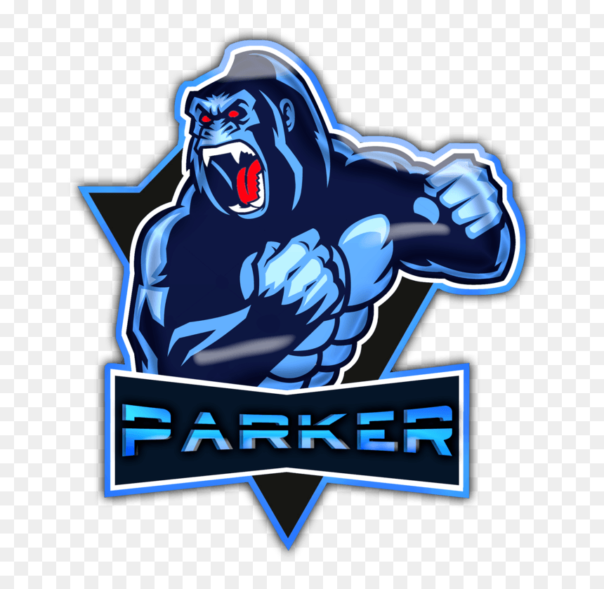 Cartoon Gorilla Logo, HD Png Download - nv4 png