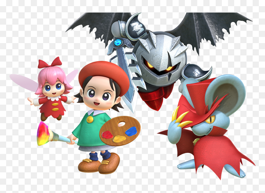 935kib, 1200x960, Visual02 Chara , Png Download - Kirby Star Allies Daroach, Transparent Png - chara png