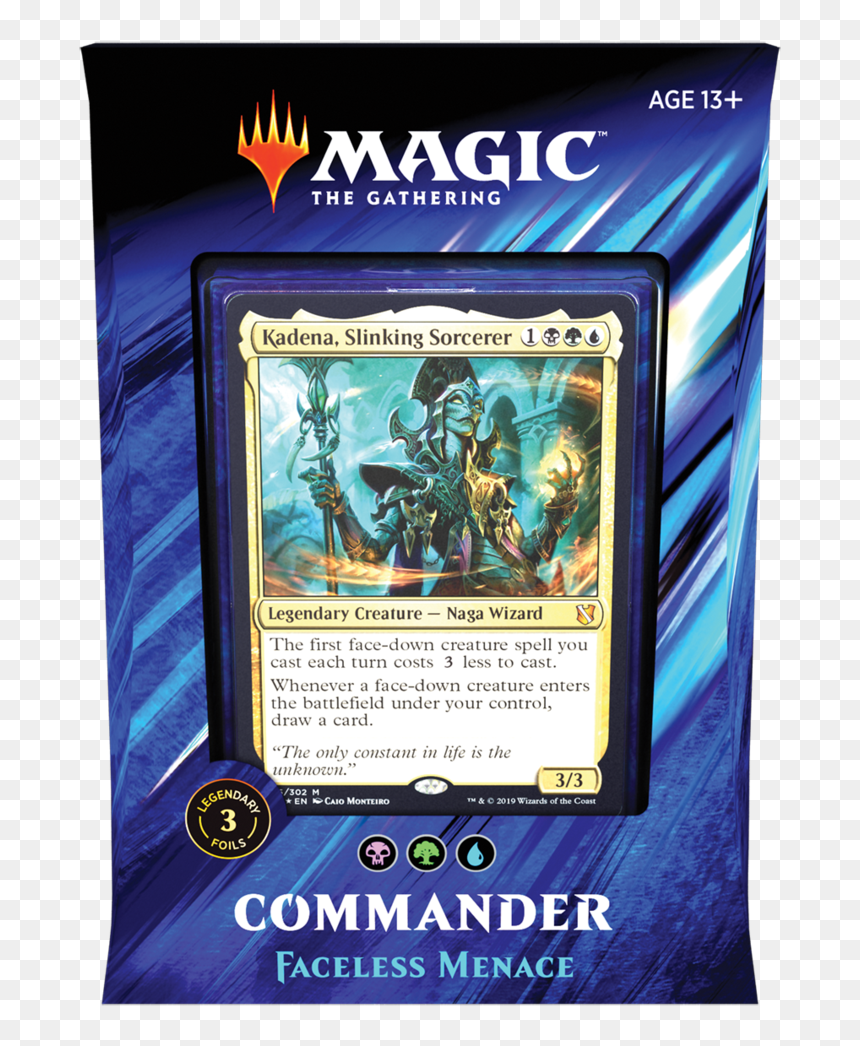 The Gathering Commander 2019 Faceless Menace Deck - Magic The Gathering Commander 2019, HD Png Download - faceless png