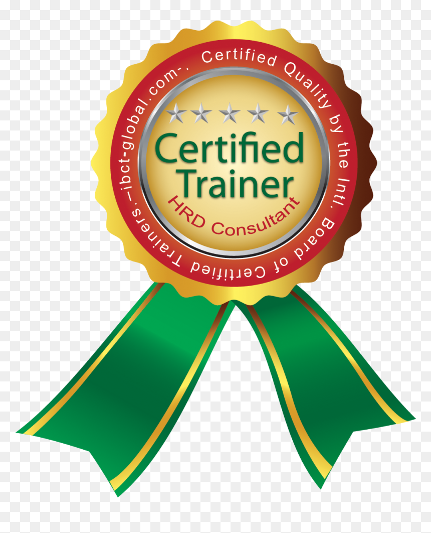 Certified Trainer Logo, HD Png Download - trainer png