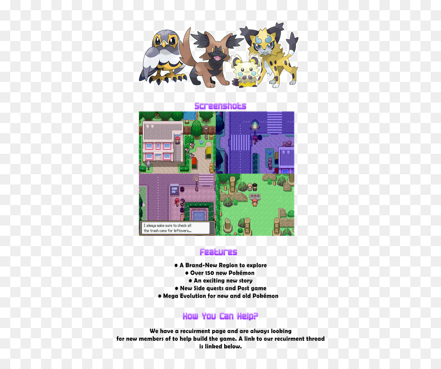 Part2 - Pokemon Calcite, HD Png Download - pokemon png sprites