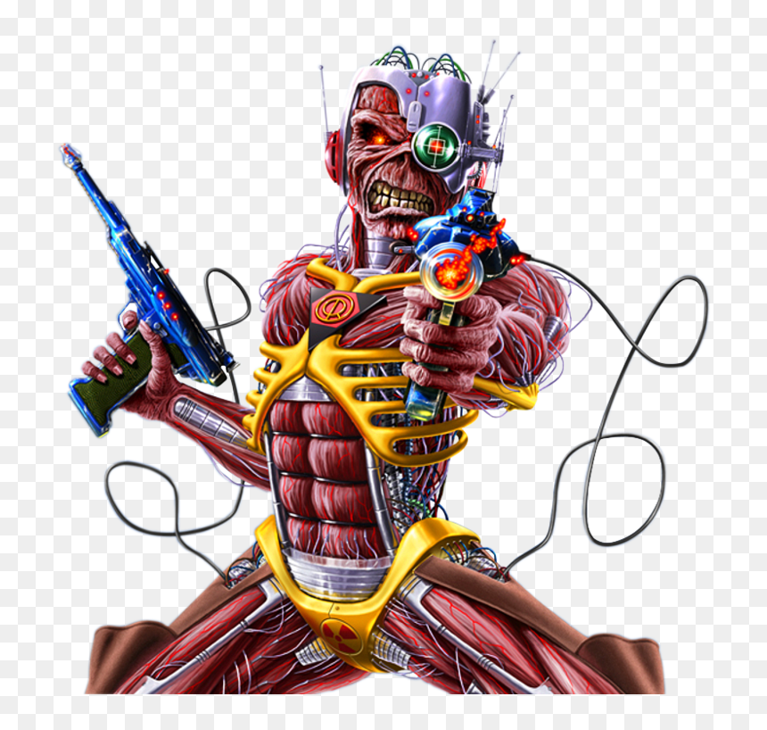 Eddie Iron Maiden Somewhere In Time , Png Download - Eddie Iron Maiden Somewhere In Time, Transparent Png - iron maiden png