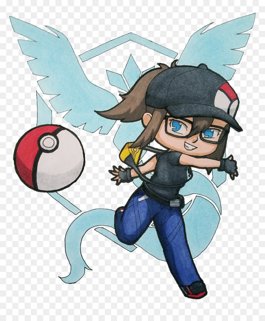 Chibi Trainer - Pokemon Go Trainers, HD Png Download - trainer png