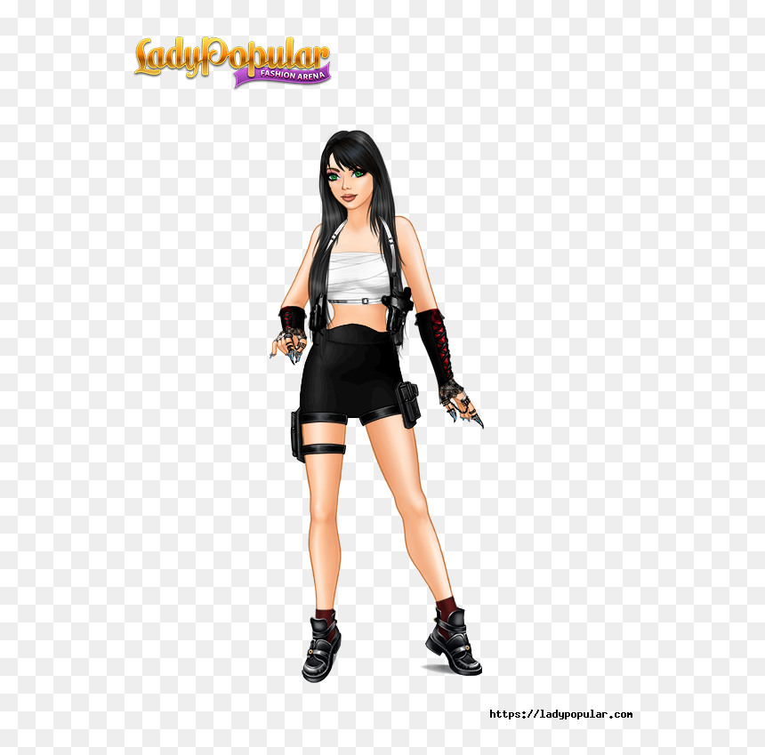 Picture - Lady Popular Manga, HD Png Download - aerith png
