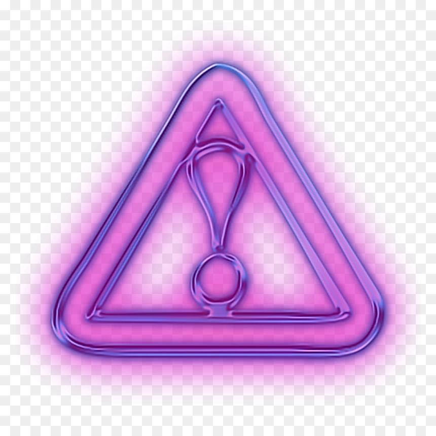 Exclamation Signo Sign Admiration Admiracion ¡ Tumblr - Triangle, HD Png Download - signo interrogacion png