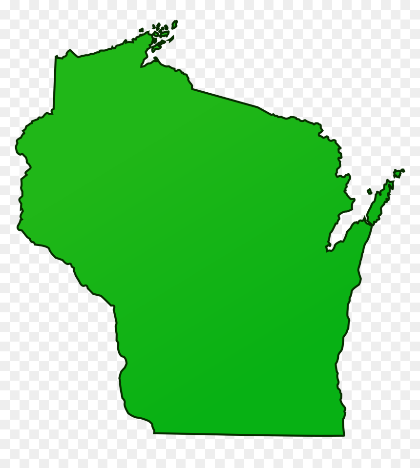 Green Map Of France , Png Download - Wisconsin Icon, Transparent Png - france map png