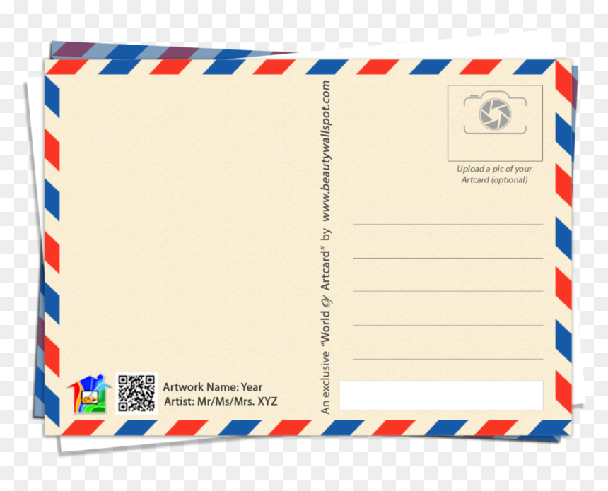 Letter To Usa, HD Png Download - card back png