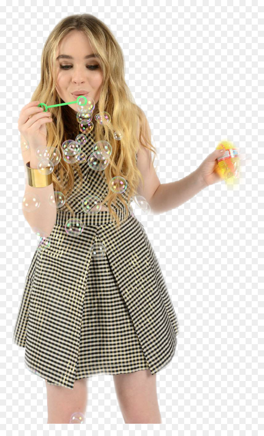 Sabrina Carpenter Clipart Clip Art Transparent Stock - Sabrina Carpenter Blowing Bubbles, HD Png Download - carpenter png