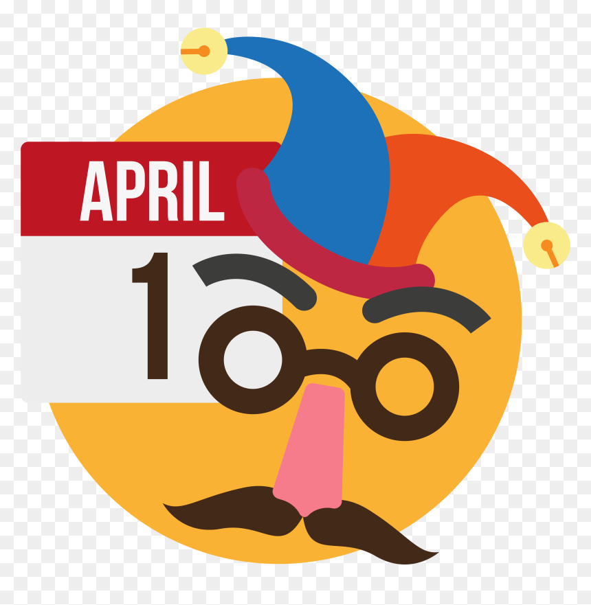 Transparent April Png - April Fools Graphic, Png Download - april fools png