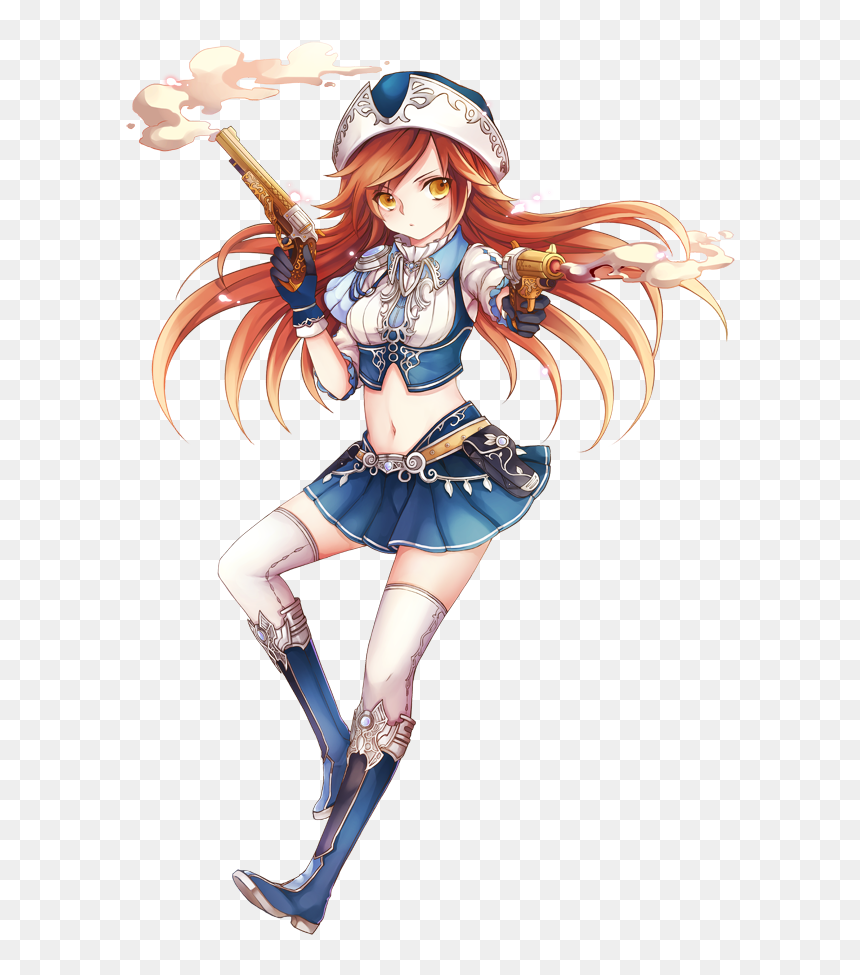 Aura Kingdom Wiki - Aura Kingdom, HD Png Download - gunslinger png